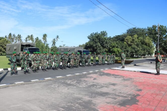 
					Kodim 1508/Tobelo Gelar Apel Siaga Tsunami, Tindak Lanjuti Peringatan BMKG
