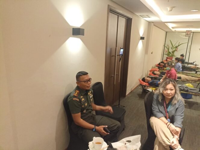 
					Kepedulian Sosial Dimomentum Kemerdekaan, Kodim Klungkung Ikut Serta Donor Darah