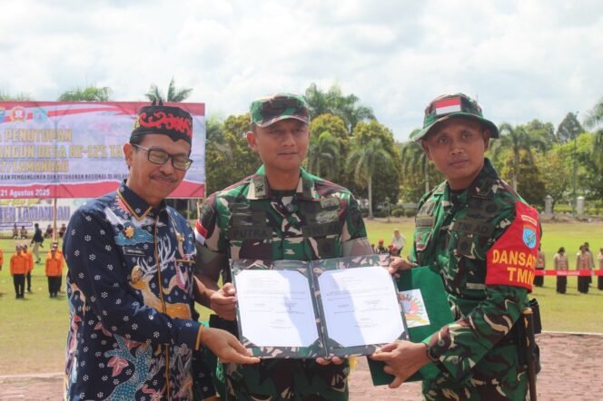 
Kasdam XII/Tanjungpura Pimpin Penutupan TMMD Reguler ke-125 Kodim 1017/Lmd