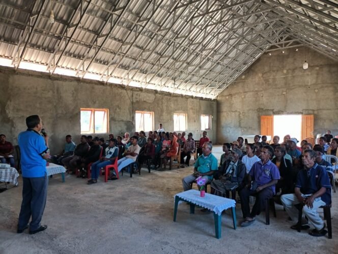 
					Satgas TMMD 125 Belu Bersama Kesbangpol Gelar Penyuluhan Wawasan Kebangsaan