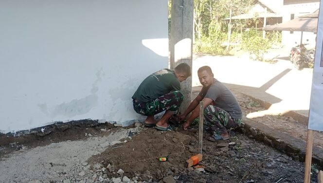 
					Proses Perehaban WC, Kodim 1006:Banjar Capai 30 Persen