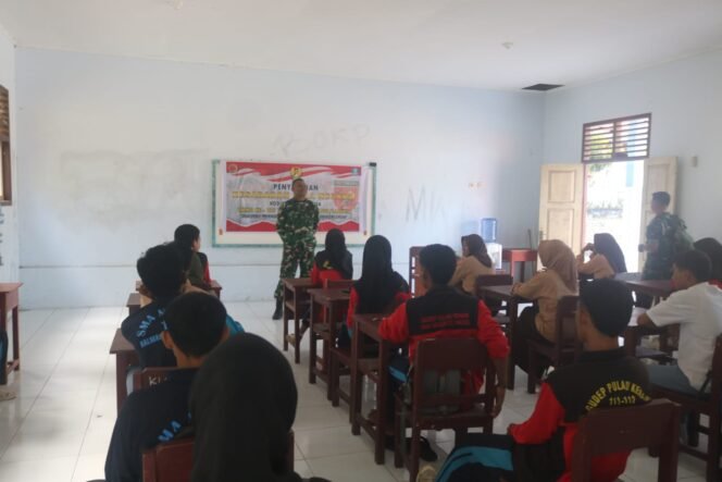 
					TNI AD Berikan Edukasi Bela Negara dan Wawasan Kebangsaan kepada Siswa SMA