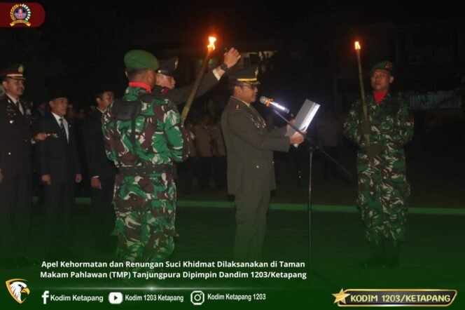 
					Taman Makam Pahlawan (TMP) Tanjungpura Dipimpin Dandim 1203/Ketapang