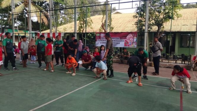 
Gelak Tawa dan Keceriaan Anak-Anak Ramaikan Lomba HUT RI di Kodim 1005 Batola