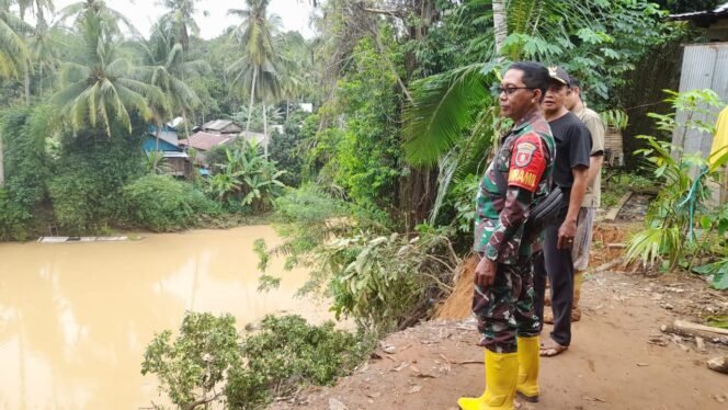 
					Koramil 1006-01/Sungai Pinang Bersama Muspika dan Warga Perkuat Mitigasi Bencana di Sungai Pinang
