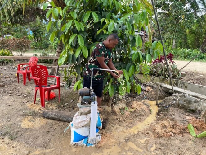 
					Dukung Program Air Bersih, Satgas TMMD 125 Kodim 1417/Kendari Bangun Sumur Bor untuk Masyarakat Asinua