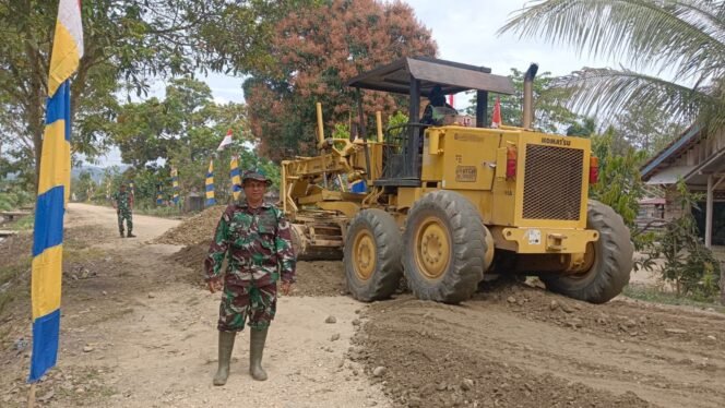 
					TMMD 125 Kodim 1417/Kendari Genjot Penimbunan Jalan di Desa Nekudu Demi Akses Ekonomi Warga