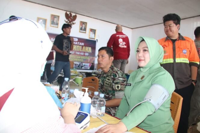 
					Kodim 1412/Kolaka Gelar Bakti Kesehatan Sambut HUT TNI ke-80