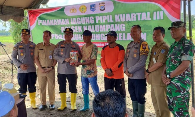 
					Koramil 1003-06/Simpur-Kalumpang dan Polres HSS Berkomitmen Meningkatkan Ketahanan Pangan Melalui Penanaman Jagung Pipil