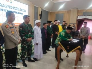 Doa Bersama Lintas Agama di Kutai Timur, Wujudkan Kedamaian dan Kesatuan