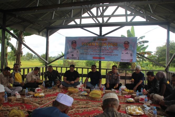 
					Panen Raya Padi di Desa Teluk Daun: Bukti Nyata Sinergi untuk Ketahanan Pangan
