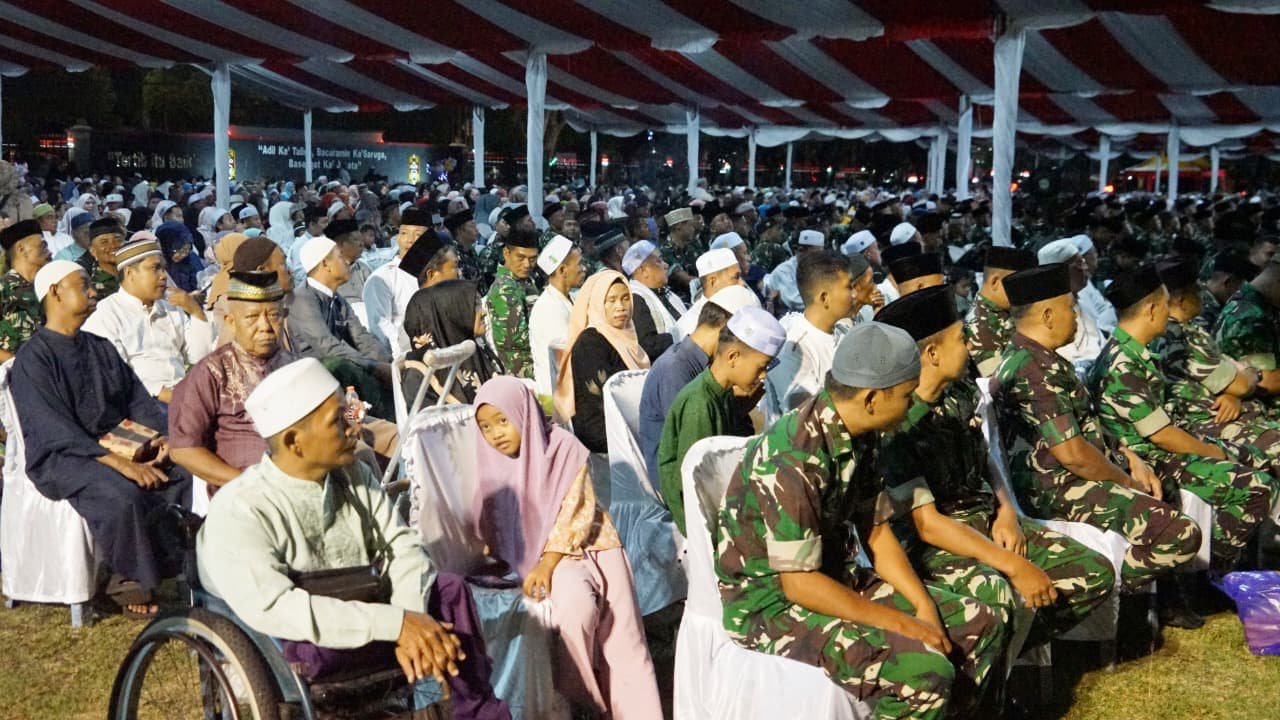 Pangdam XXII/Tambun Bungai: Keteladanan Rasulullah Membentuk Karakter Prajurit yang Prima