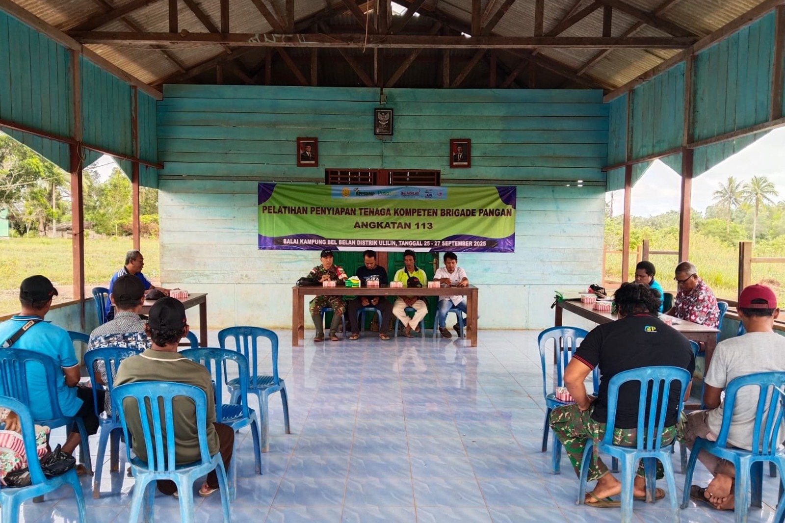 Babinsa dan BBPP Kementerian Pertanian Gelar Pelatihan Penyiapan Tenaga Kerja Kompeten