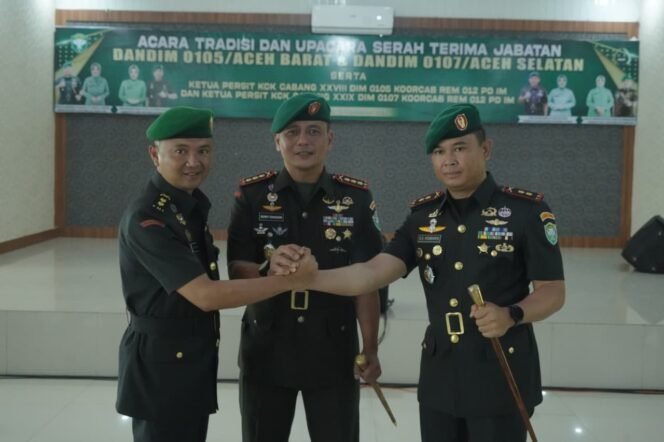 
					Pergantian Kepemimpinan di Korem 012/TU Danrem Berpesan kepada Pejabat Baru