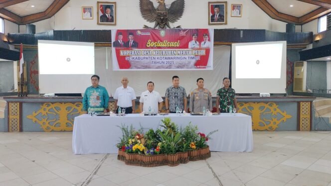 
					Komandan Kodim 1015/Sampit Hadiri Sosialisasi Koperasi Merah Putih