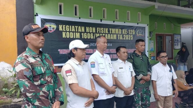 
					TMMD 126 Kodim 1606 Gandeng DP2KBP3A Gelar Pelayanan KB Gratis