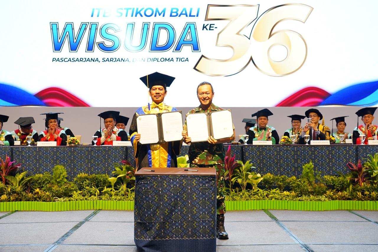 Pangdam IX/Udayana dan Rektor ITB STIKOM Bali Teken PKS, Wujud Sinergi Membangun SDM Unggul dan Berkarakter