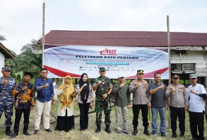 
					Dandim 0408/BS Hadiri Groundbreaking Peletakan Batu Pertama Pembangunan Fisik,Pergudangan dan Kelengkapan Koperasi Merah Putih