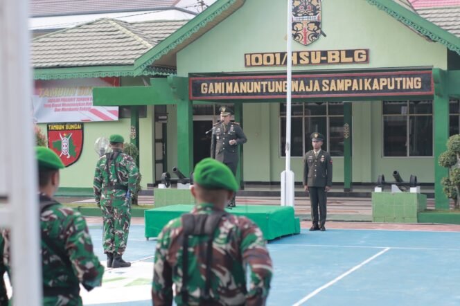 
					Upacara Hari Kesaktian Pancasila di Kodim 1001/HSU-BLG, Wujud Komitmen Jaga Ideologi Negara