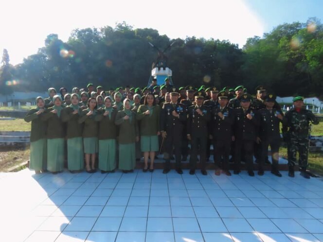 
Ziarah Nasional, Kodim 1010/Tapin Peringati HUT ke-80 TNI