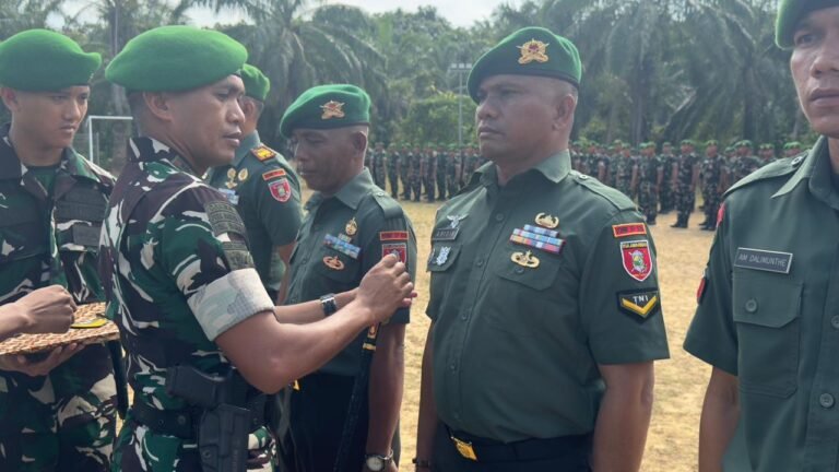 Upacara Korps Raport Kenaikan Pangkat Yonif TP 826/Benuo Taka Bekerai, Momentum Peningkatan Motivasi dan Dedikasi Prajurit