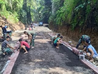 TMMD Ke-126 Kodim 1611/Badung Terus Dikebut, Pembangunan Jalan dan Rehab RTLH Capai Hasil Signifikan
