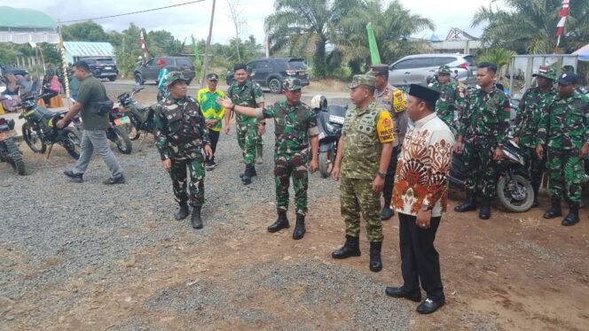 
					Tim Wasev TMMD Ke-126 Pantau Langsung Hasil Pembangunan di Desa Tumih