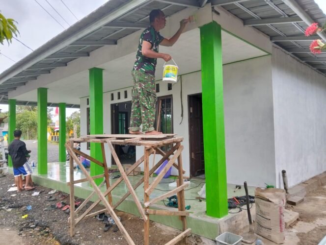 
Pengabdian Tanpa Batas, TNI Rampungkan TMMD Ke-126 di Desa Tumih