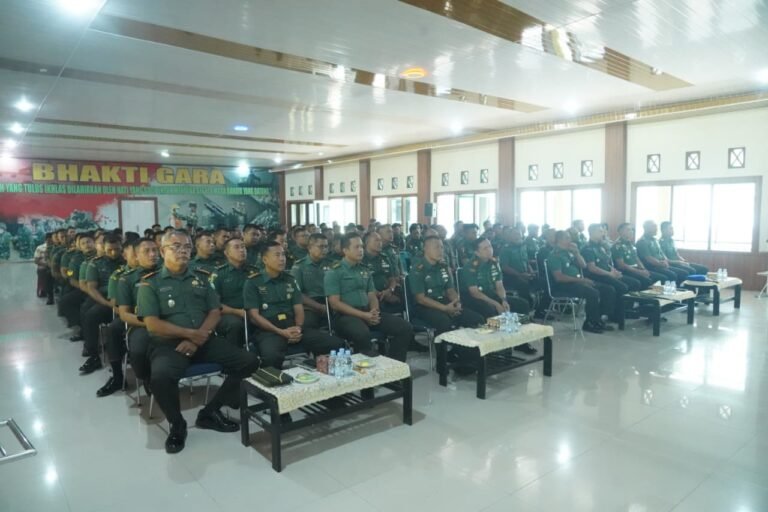 Prajurit dan PNS Korem 012/TU Dapat Pemahaman Baru Soal Hak Jaminan Sosial ASABRI