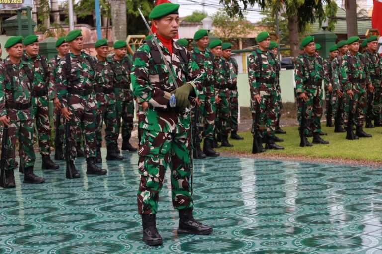 Semangat Persatuan Menggema di Upacara Hari Sumpah Pemuda Kodim 1006/Banjar