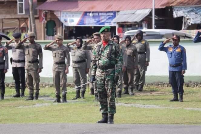 
					Kodim 1512/Weda Gelar Upacara HUT Ke-80 TNI, Teguhkan Komitmen “TNI Prima, TNI Rakyat, Indonesia Maju