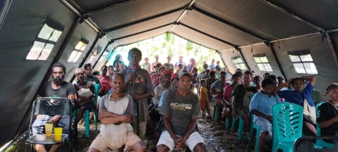 
					TMMD Kodim 1711/BVD Tekankan Pentingnya Nasionalisme, TNI dan Kesbangpol Sinergi Bangun Karakter Bangsa