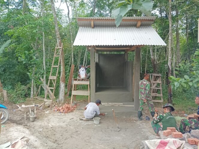 
					Poskamling TMMD Kodim 0427/WK, Bukti Kepedulian TNI terhadap Keamanan dan Kebersamaan Warga