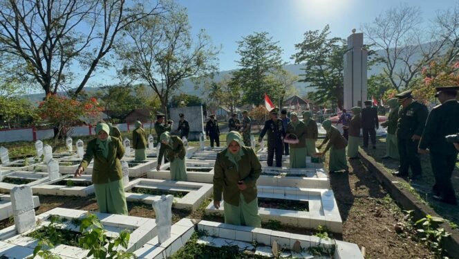 
					Ziarah Nasional HUT TNI ke-80 Digelar di TMP Lepadi