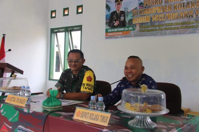 
					Pemkab Kolaka Timur Apresiasi Pelaksanaan TMMD ke-126 Kodim 1412/Kolaka