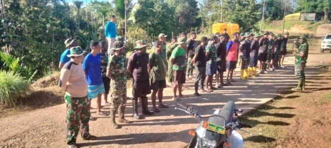 
					Komandan SSK Satgas TMMD Tekankan Semangat dan Kekompakan dalam Apel Pagi di Waropko