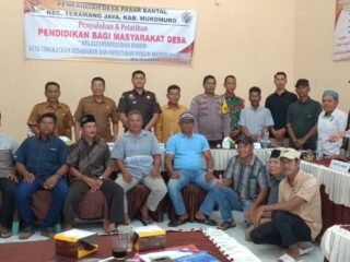 KODIM 0428/MUKOMUKO, HADIRI KEGIATAN PENYULUHAN HUKUM UNTUK MENINGKATKAN KESADARAN HUKUM MASYARAKAT