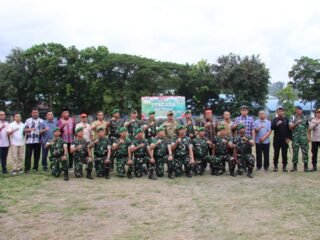 Kolaka Miliki Kekuatan Baru Brigif TP 29/Mekongga dan Yonif TP 869/Taawu Resmi diterima dengan Upacara Tradisi