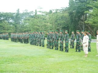 Korem 012/TU Gelar Upacara Mingguan, Doa dan Harapan untuk Prajurit dan PNS