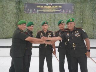 Momen Sakral di Makorem 012/TU, Danrem Pimpin Penyerahan Tongkat Komando Dandim 0110/Abdya dan Danyonif 116/GS