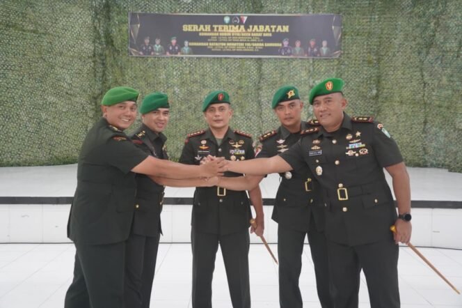 
					Momen Sakral di Makorem 012/TU, Danrem Pimpin Penyerahan Tongkat Komando Dandim 0110/Abdya dan Danyonif 116/GS