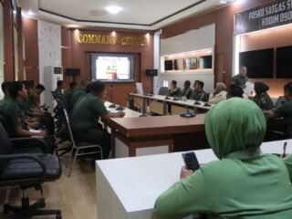 Prajurit Kodim 0909/Ktm Antusias Ikuti Sosialisasi TWP dan Asabri