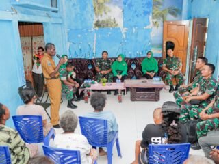 HUT Kodam XVIII/Kasuari, Korem 182/JO Hadirkan Baksos untuk Warga Siboru Fakfak