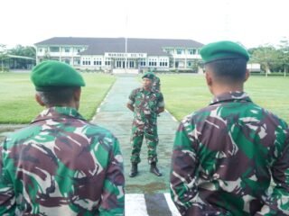 Hadapi Potensi Banjir dan Longsor, Korem 012/TU Kerahkan Pasukan Lewat Apel Siaga I