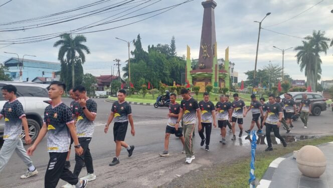 
					Jaga Kesehatan Fisik, Kodim 1015 Sampit Laksanakan Olahraga Bersama