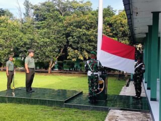 Kodim 1614/Dompu Gelar Upacara Bendera 17-an Bulan Desember 2025