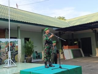 Dandim Tabanan Tekankan Profesionalisme dan Tanggungjawab Saat Upacara Bendera 17-an