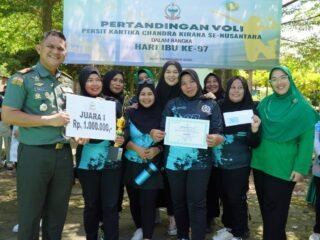 PENUTUPAN PERTANDINGAN VOLI PERSIT KCK SE-NUSANTARA RANGKA HARI IBU KE-97 DI SIDRAP BERHASIL DILAKSANAKAN