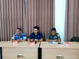 Jelang Nataru, Kasdim 1601/Sumba Timur Ikuti Rapat Koordinasi Isu Strategis