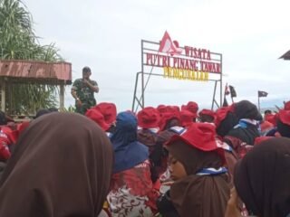 Babinsa Koramil 408-04/KS Berikan Pembinaan dan Pelatihan Pramuka Saka Wira Kartika